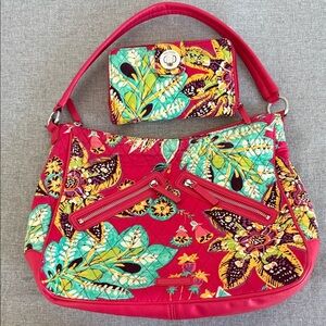 Vera Bradley Vivian hobo set in Rumba pattern